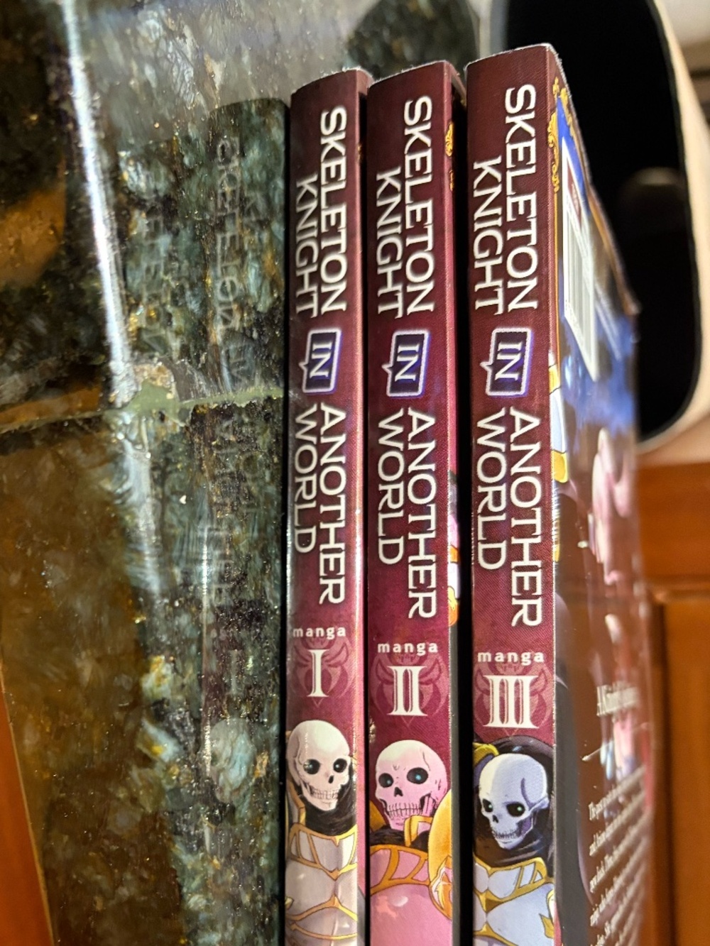 Skeleton Knight in Another World Books, I, II and III by Ennki Hakari